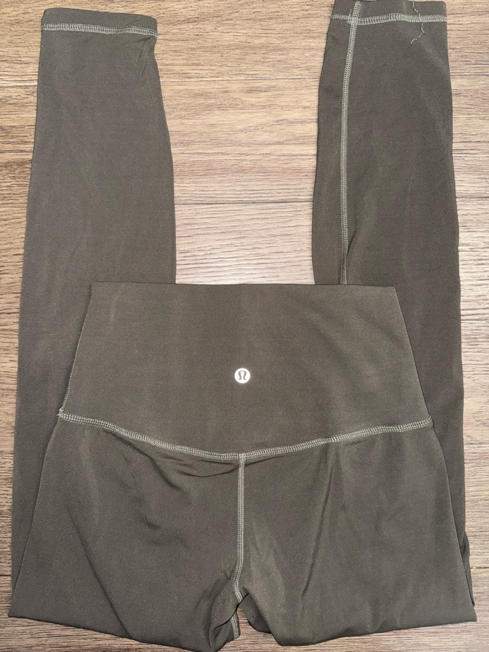 Lululemon Olive Green High-Rise Leggings